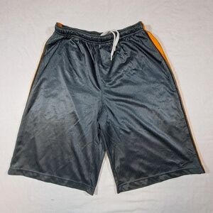 Nike Kids Charcoal and Orange Shorts